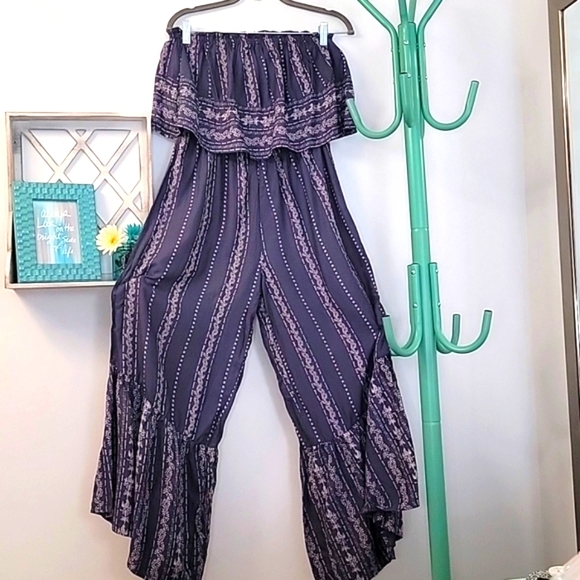 Jopna Pants - Romper Blue Violet Size M